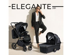 Коляска 2в1 Sweet Baby Elegante GL Black