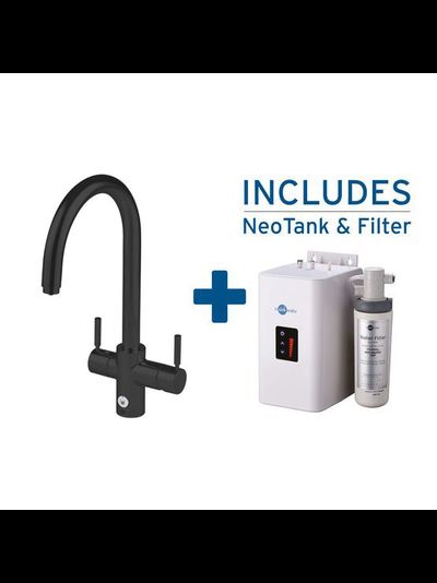 Комбинированная система  Aquahot ISE F-H4N1-VB-1-J (матовый черный)