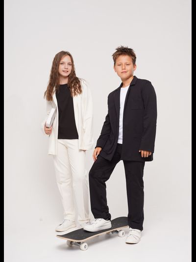 Брюки трикотажные со стрелкой