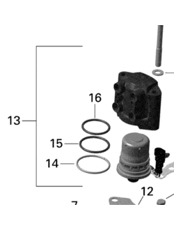 Топливный инжектор оригинал BRP 512061054/512060795/512060540/512060650/512060728 для BRP LYNX/Ski-Doo 800 ETEC