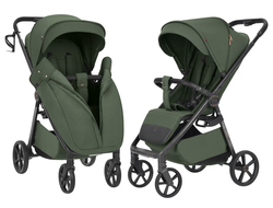 Коляска прогулочная Carrello Bravo Carbon CRL-5530 Tropic Green