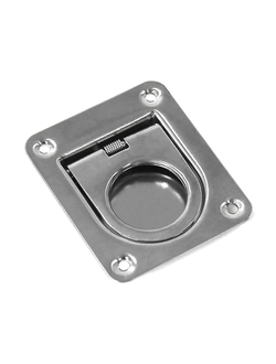 Ручка потайная SUNFINE 44х38мм, нержавеющая сталь