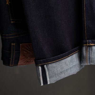 Джинсы =Brave Star= Strongman 16.5oz 'Blue Blood' Selvage Denim