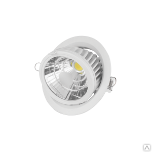 Светодиодный светильник ВАРТОН Downlight поворотный круглый 40° 190*146,7 мм 35W 4000K 1/6