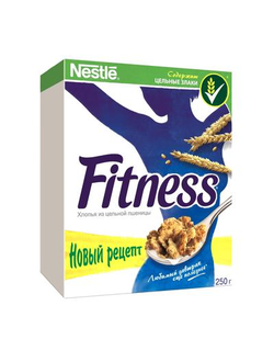 Хлопья Nestle Fitness из цельной пшеницы 250 г