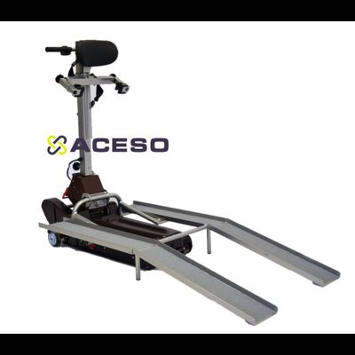 Лестничный  гусеничный  подъемник Барс-УГП-130 с платформой