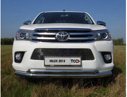 Защита передняя двойная нижняя 76,1/60,3 мм