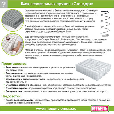 Матрас Тандем