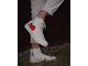 Кеды Converse Play Comme Des Garcons белые высокие