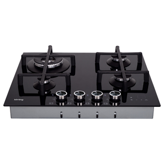 Газовая стеклянная варочная панель Korting HGG 6766 ICPTN