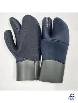 Рукавицы неопреновые 7мм AQUATICS 3х-палые AQ213-09 п/т ОП р.XXL