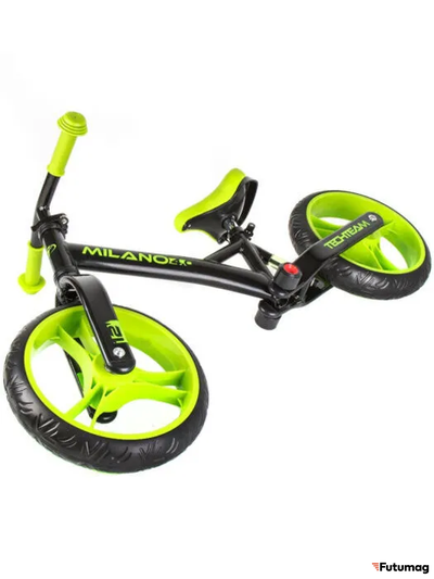 Беговел TechTeam Milano 4.0 зеленый