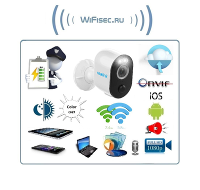 Reolink Argus 3 pro автономная уличная двухдиапазонная Wi-Fi видеокамера, встроенная сирена, ночное видение в цвете, DVR, 2K, 4 Мп(до 35 дней)