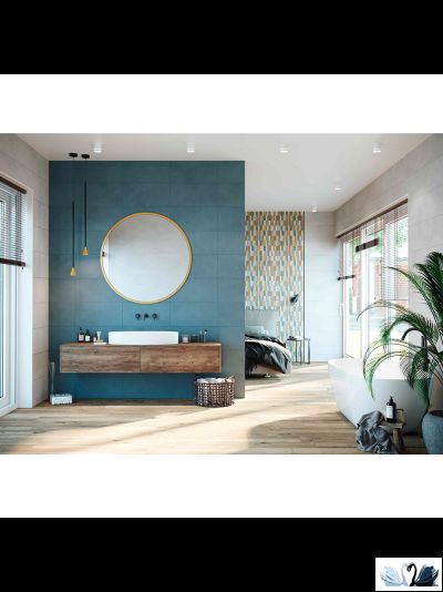 Плитка Creto Frida blue 30х60 см настенная