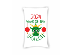 Подушка вертикальная год Дракона №23