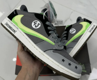 Nike Air Jordan Retro 1 Low Travis Scott x Ken Block Hoonigan For Sale новые