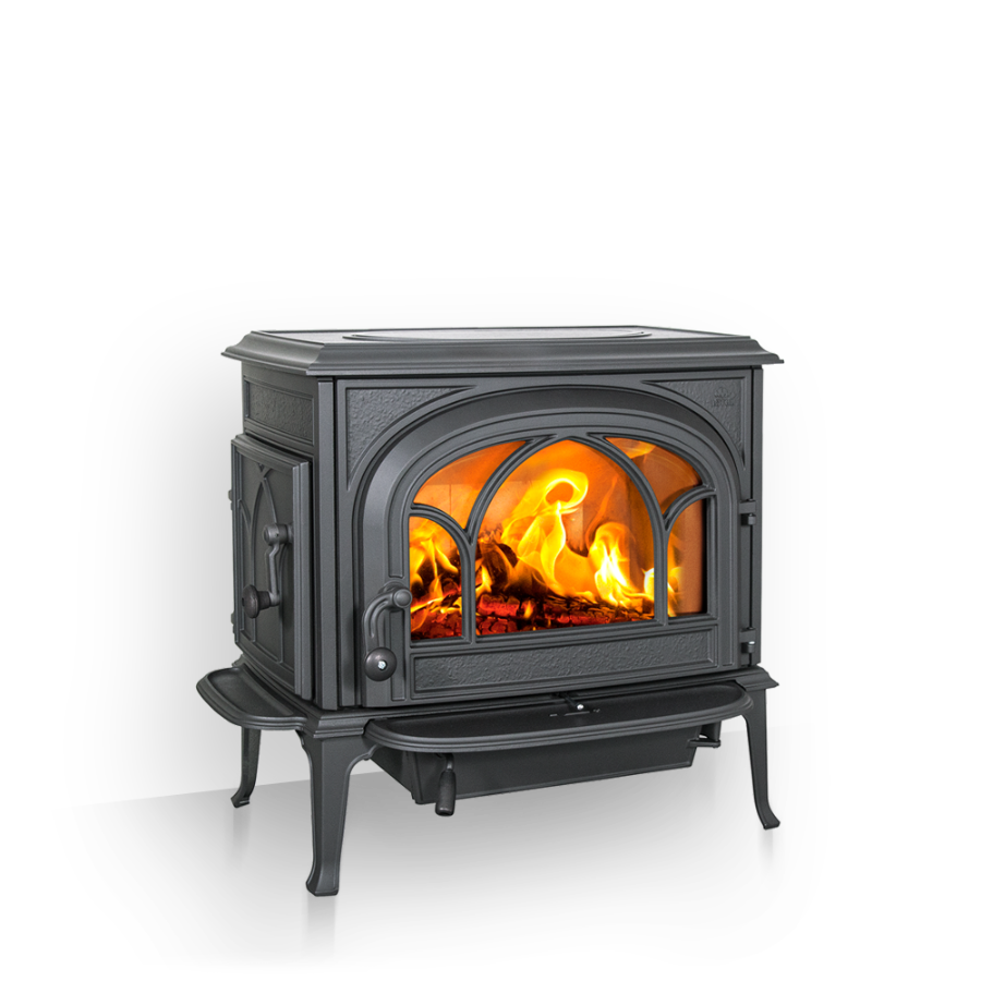 Классическая норвежская печь Jotul F500.2 BP для отопления дома дровами