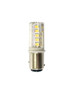 Лампочка светодиодная BA15D белый свет, контакты ТИП 2