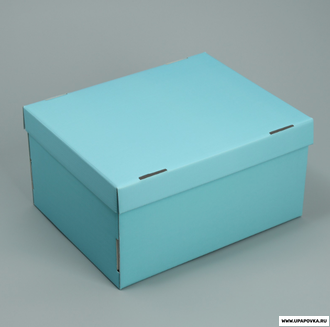 Коробка складная «Голубая», 31,2 х 25,6 х 16,1 см