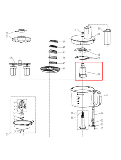 вал комбайна Normann AFP-945, 947