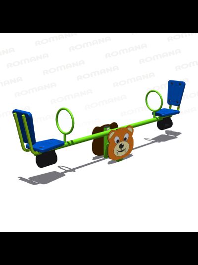 Качалка-балансир &quot;Мишка&quot; (цельная балка) Romana 108.50.00-02