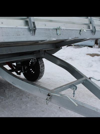 МЗСА 817711.022 Прицеп для транспортировки снегоходов и другой мототехники (3009×1371×290)