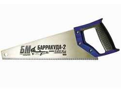 Ножовка по дереву 400 мм с закаленным зубом Мурена-2