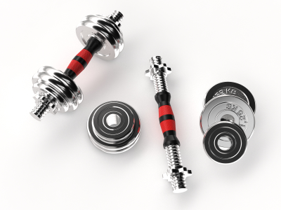 Набор гантелей UNIXFIT в кейсе 15kg купить в Воронеже