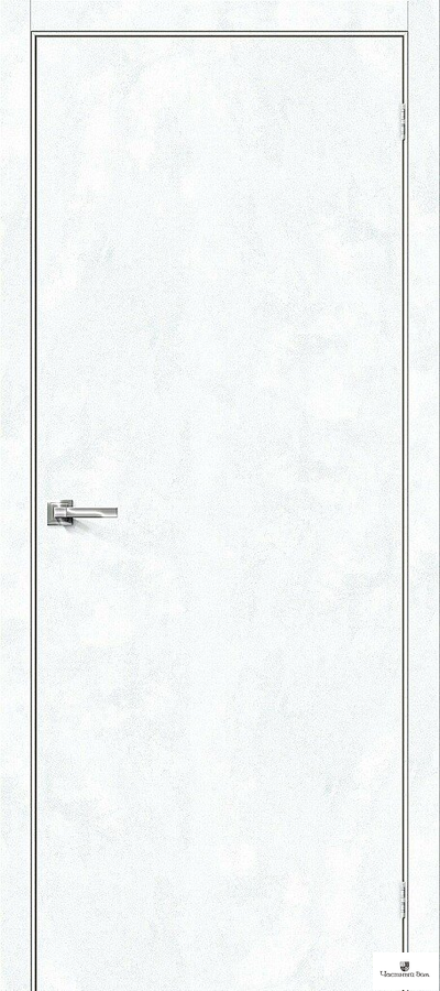 Дверь межкомнатная эко шпон Браво-0