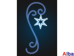 Светодиодная консоль Звезда на подвесе