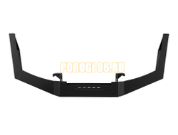 Передний силовой бампер серии Туризм на Mitsubishi Pajero Sport I 2005-2008 (02.046.01)