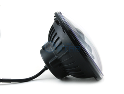 Светодиодная фара 7 дюймов головного света круглая, 80W, ближний и дальний свет (Jeep Wrangler, Harley-Davidson, Mercedes G-class и др.), 1шт.