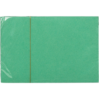 Блок-кубик Гознак с клеевым краем, 50х75, зеленый (100 л)