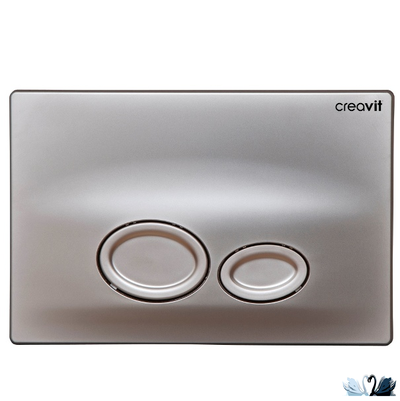 Кнопка смыва CREAVIT DROP GP2003.00, хром матовый, сатин