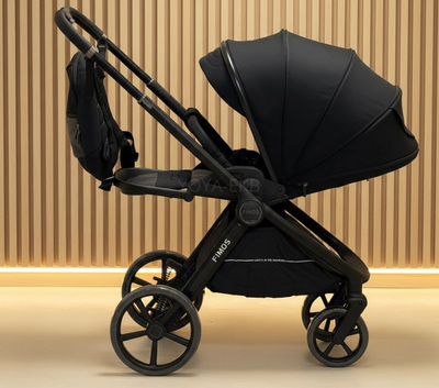 Детская коляска 3 в 1 Luxmom 999 Черный