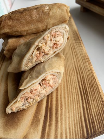 Блины с КЕТОЙ И  СЫРОМ. Цена за 1 кг