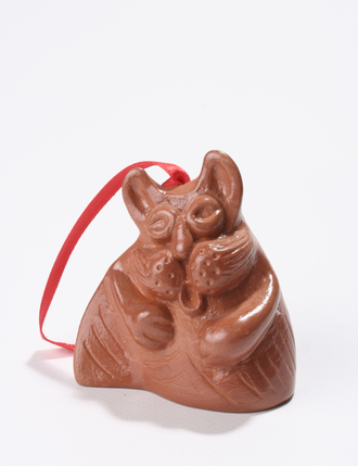 СУВЕНИР "ПОЮЩИЙ КОТ3" терракот