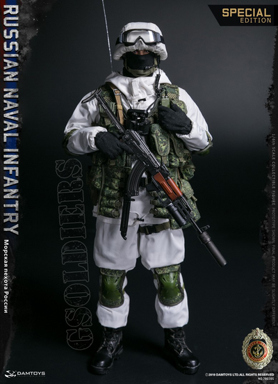 Российский боец морской пехоты (Федор Емельяненко) ФИГУРКА 1/6 RUSSIAN NAVAL INFANTRY 78070S DAMTOYS