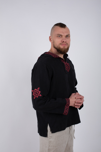 Рубаха с капюшоном "Утро Сварога"