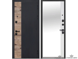 Luxor 2МДФ Дуб Вертикаль Зеркало