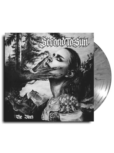 Second To Sun - The Black LP marbled