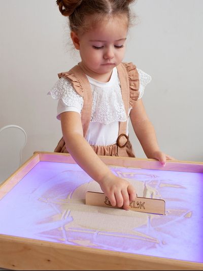 Световой планшет для рисования песком FOXLIK