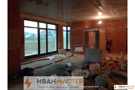 Разводка электрики в стенах под ключ