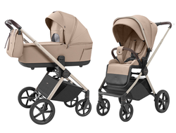 Коляска 2в1 Carrello Ultra CRL-6527 Floral Beige 2025