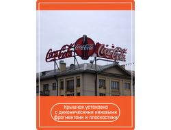 Реклама на крышных установках
