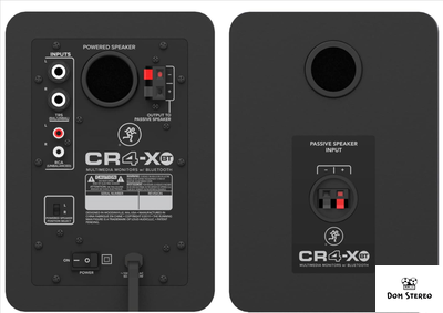 Вид сзади с разъемами мониторов MACKIE CR4-XBT