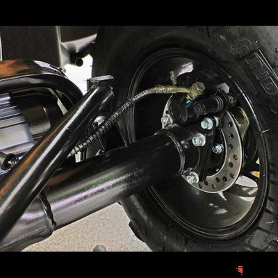 Квадроцикл GreenCamel Sahara AWD 4*4 (60V 2*2kW R10 alum Дифференциал) зеленый