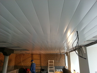 Реечный потолок Албес A150AS цвет металлик
