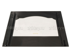 Внешнее стекло двери плиты Gorenje 440382, (597х459)мм, Ретро