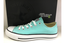 мятные низкие кеды Converse All Star фото
